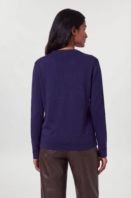 Forever Viscose Blend Knitted Long Sleeve Crew Neck Jumper - Image 2