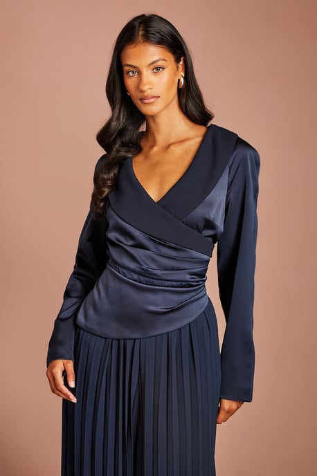 Petite Tailored Pleat Trouser Jumpsuit - Image 2