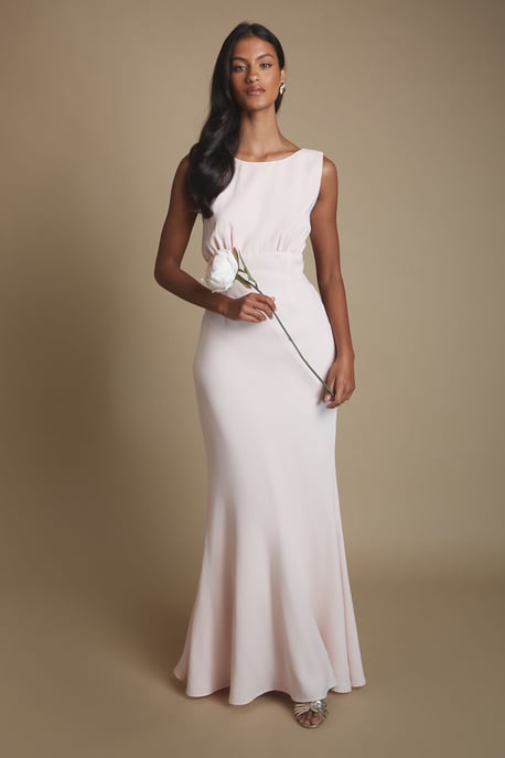 Coast Honoured Petite Sleeveless Cowl Back Maxi Bridesmaid Dress - Image 1