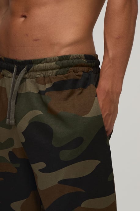 Straight Leg Camo Loungewear Bottoms - Image 3