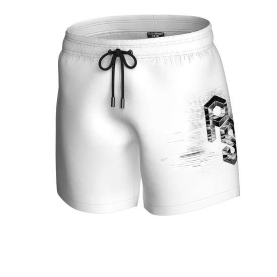 Boardshort zwembroek in wit - Image 1