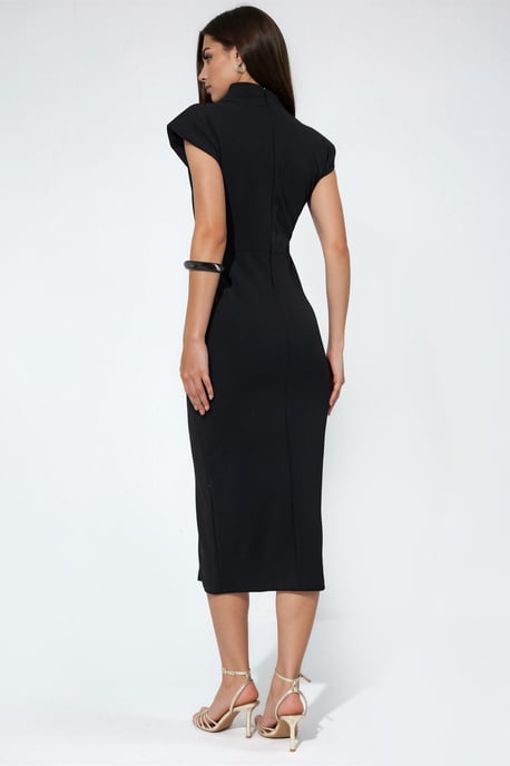 Women’s Polyester-Elastane Midi Dress - Image 3
