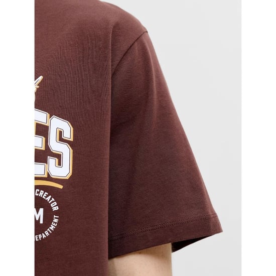Jack & Jones Mens T-shirt Printed Logo Short Sleeve - Image 3