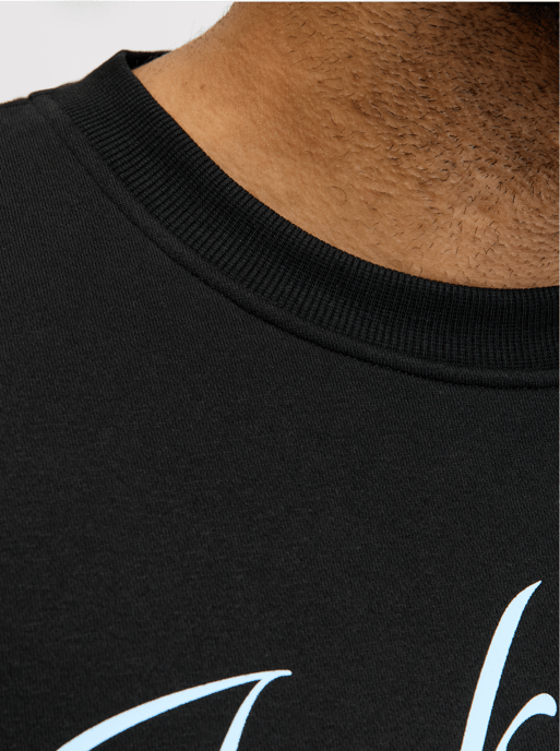 Jack & Jones Mens Crew Neck Sweatshirt Graphic Logo - Image 4