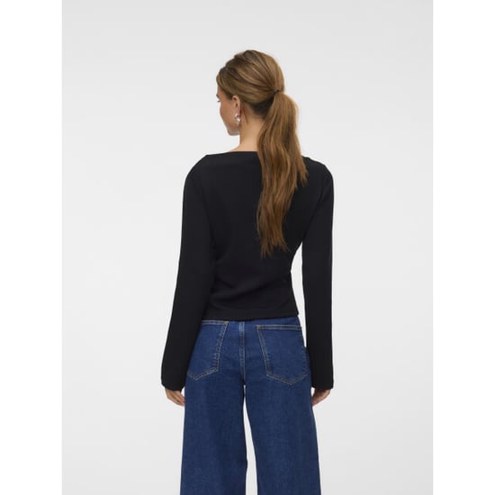 Vero Moda Vmmille ls boatneck short top jrs n - Image 2