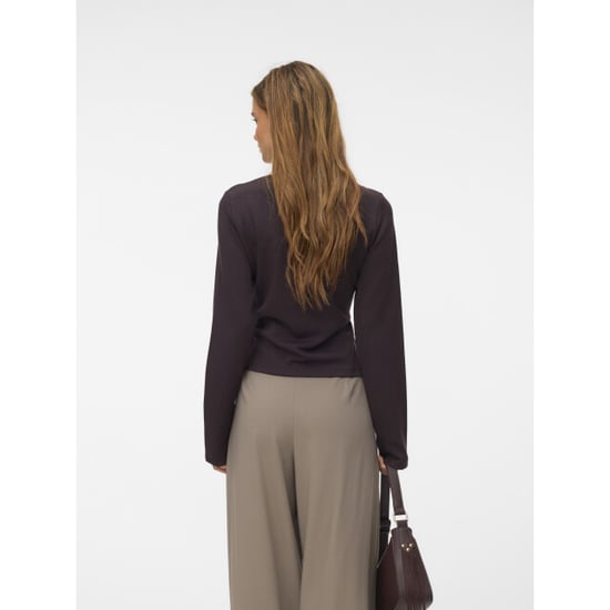 Vero Moda Vmmille ls boatneck short top jrs n - Image 2