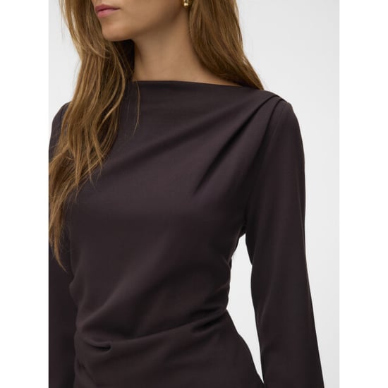 Vero Moda Vmmille ls boatneck short top jrs n - Image 3