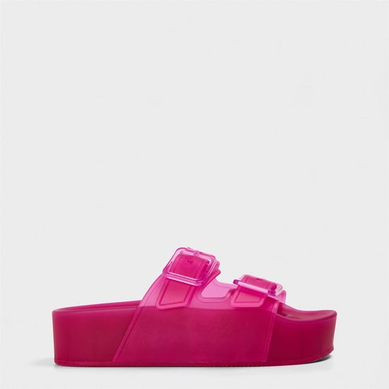 Women's Balenciaga Platform Jelly Sandals in Pink - Image 1
