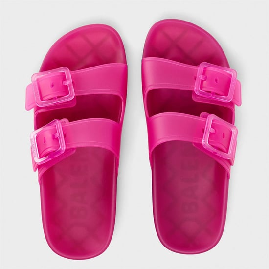 Women's Balenciaga Platform Jelly Sandals in Pink - Image 4