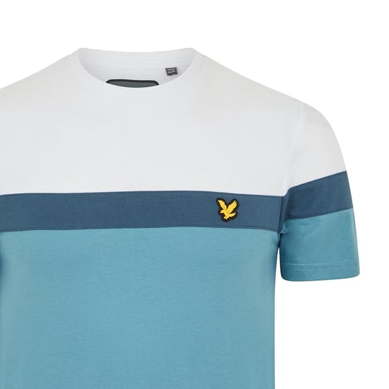 Lyle & Scott Mens Embroidered Logo T-Shirt (White) - Image 3