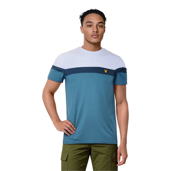 Lyle & Scott Mens Embroidered Logo T-Shirt (White) - Image 4