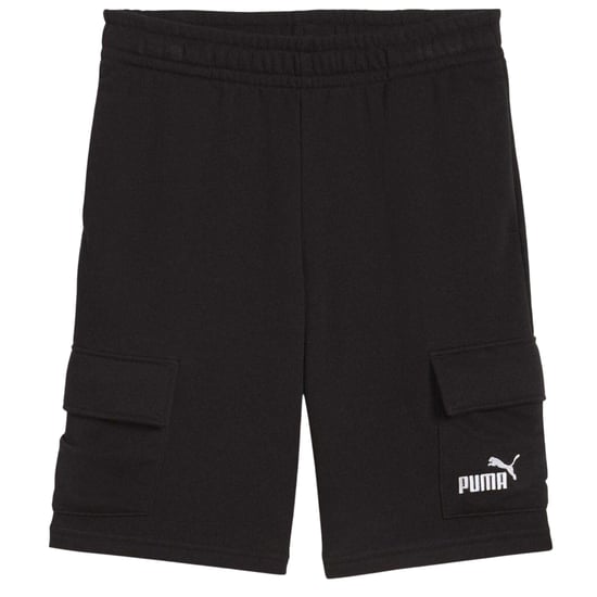Puma Barn/Junior Essential No.1 Logo Cargo Shorts (Svart) - Image 1