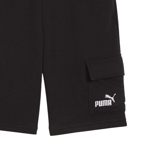 Puma Barn/Junior Essential No.1 Logo Cargo Shorts (Svart) - Image 3