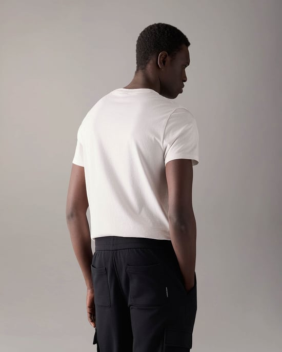 Relaxed Fit Logo Detail Joggers in Dark Grey - Image 3