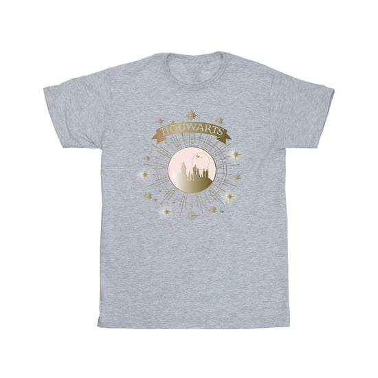 Harry Potter Girls Hogwarts Yule Ball Bomulls-T-shirt (Sport Grå) - Image 2