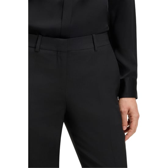 Hugo Mens Getlin254e1 Plain Suit Trousers (Black) - Image 3