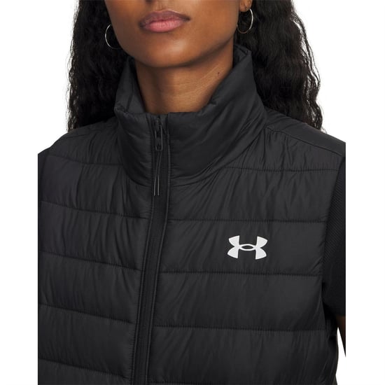 Under Armour Dames Gequilt Sport Gilet (Zwart) - Image 3