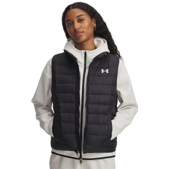Under Armour Dames Gequilt Sport Gilet (Zwart) - Image 4