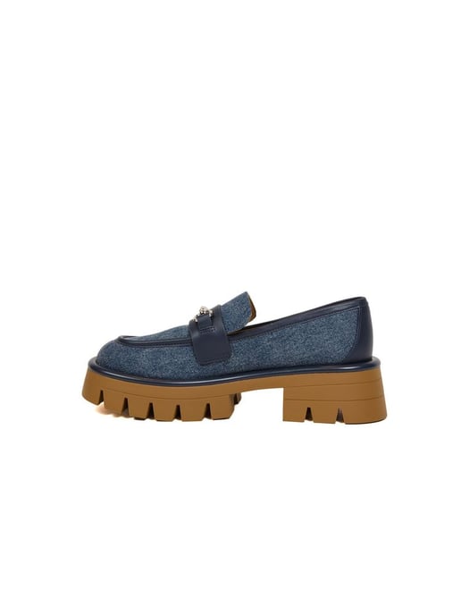 Michael Kors Tofflor Mörk Vintage Blå Tvätt - Image 3