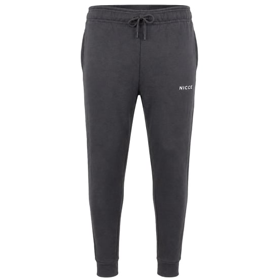 Nicce Original Logo Mens Dark Grey Track Pants - Image 1