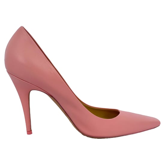 Jimmy Choo x Off-White Frances Pumps in Pink Leather - Image 1