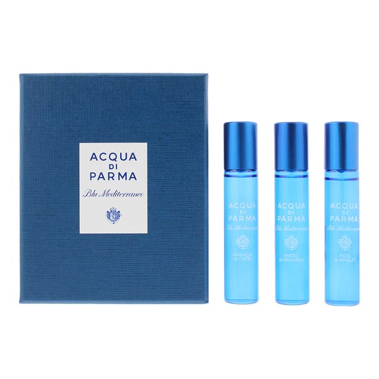 Acqua Di Parma Blu Mediterraneo Eau de Toilette 3 x 12ml Travel Spray - Image 1