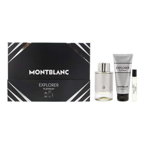 Montblanc Explorer Platinum Eau de Parfum 100ml Gift Set for Him - Image 1