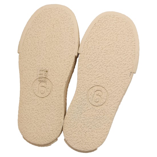 MM6 Maison Margiela Plattform Chelsea Stövlar i Vitt Läder - Image 6