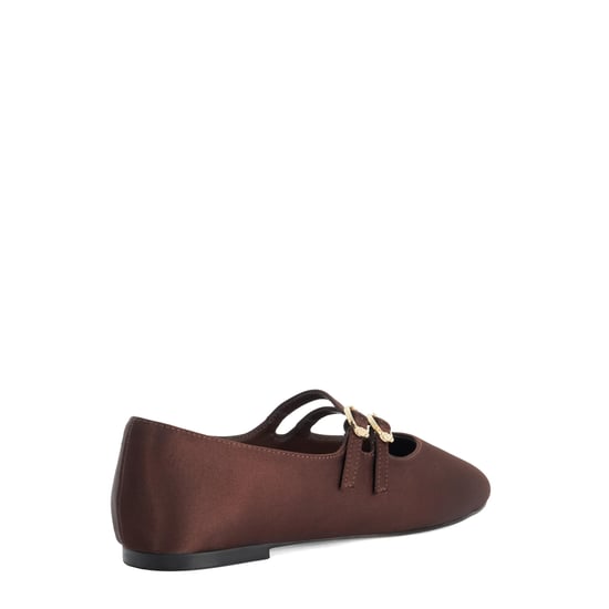 Dune Ladies Hypnotize - Velvet Buckle Ballet Flats - Image 4