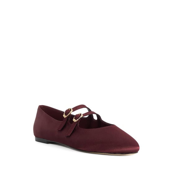 Dune Ladies Hypnotize - Velvet Buckle Ballet Flats - Image 1