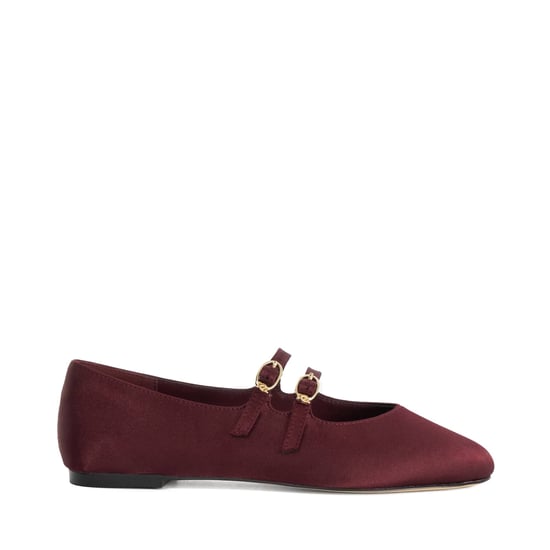 Dune Ladies Hypnotize - Velvet Buckle Ballet Flats - Image 2