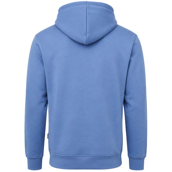Nicce Centre Logo Mens Blue Hoodie - Image 2
