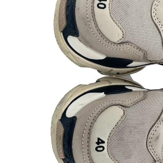 Balenciaga Triple S Sneakers in Khaki Suede - Image 5