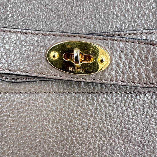 Mulberry Small Bayswater Tote Bag in Brown Leather - Image 2