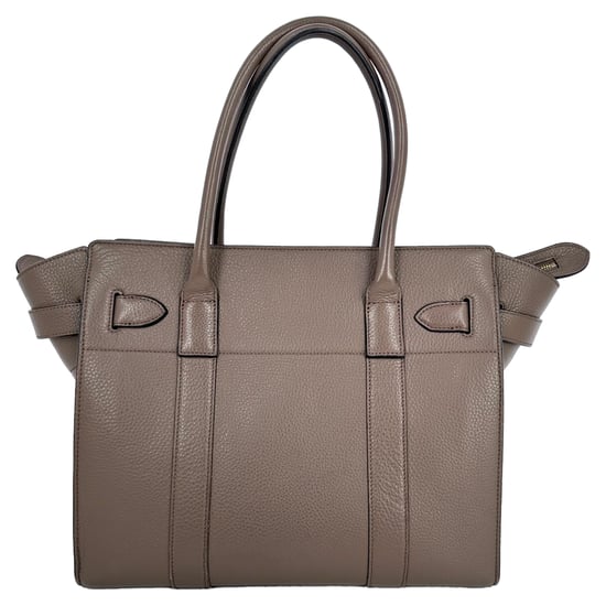 Mulberry Small Bayswater Tote Bag in Brown Leather - Image 5
