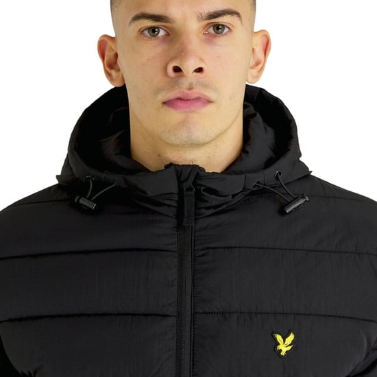 Lyle & Scott Jacka vinter Lättvikts vadderad jacka Svart - Image 3