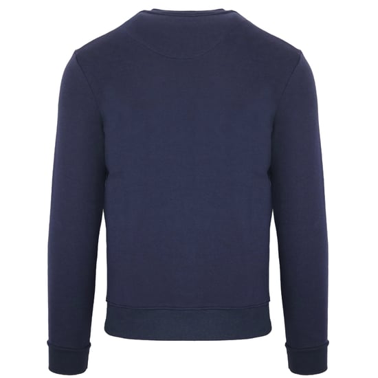 Aquascutum Aldis Brösttryck Mörkblå Tröja - Image 2
