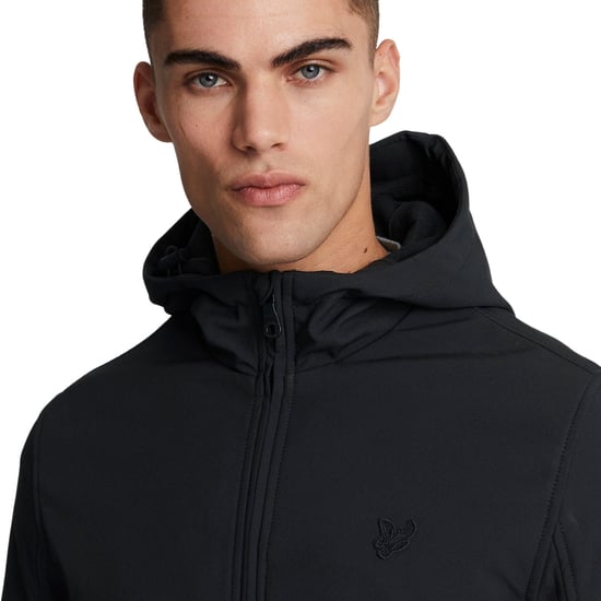 Lyle & Scott Vattenavvisande Stretch Shell Jacka - Svart - Image 5