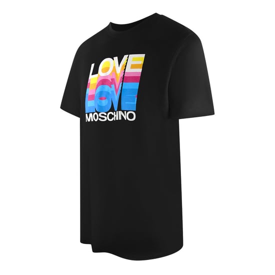 Love Moschino T-shirt Med Logotyp I Svart - Image 3