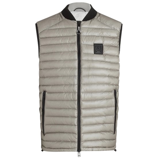 Belstaff Airframe Beige Shiny Gilet Down Filled Jacket - Image 1