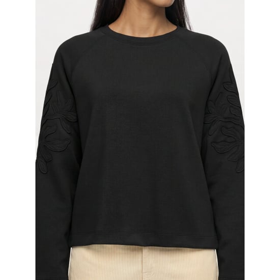 Object Objandrea re l/s o-neck emb top noo - Image 2