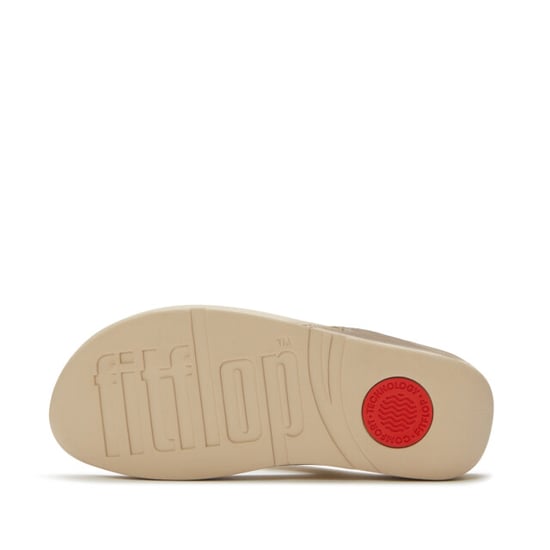 FitFlop Lulu ultra-jewel metallic toe-post sandals - Image 3