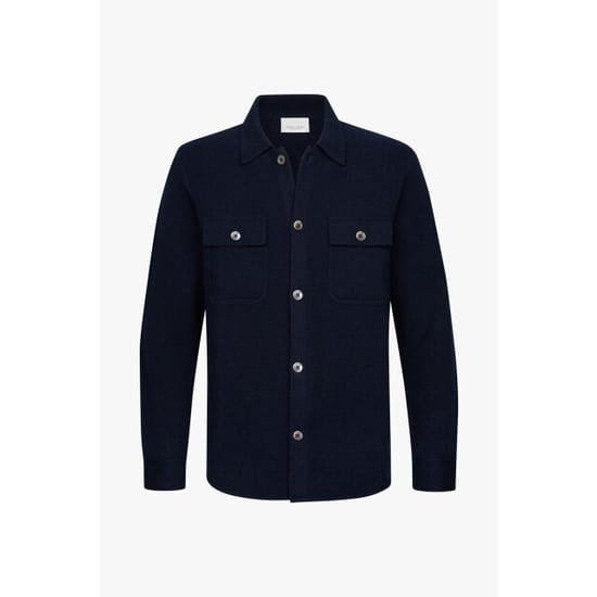 Profuomo Ppxf30006a overshirt full button navy - Image 1