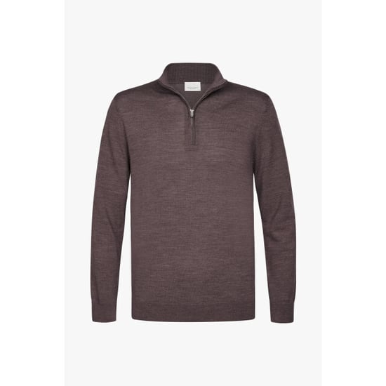 Profuomo Ppxj30025f pullover half zip aubergine - Image 6