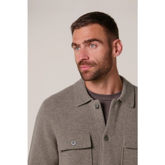 Profuomo Ppxf30006d overshirt full button purple - Image 4