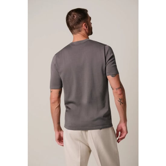 Profuomo Ppxt30005g t-shirt crew neck short sleeve purple - Image 2