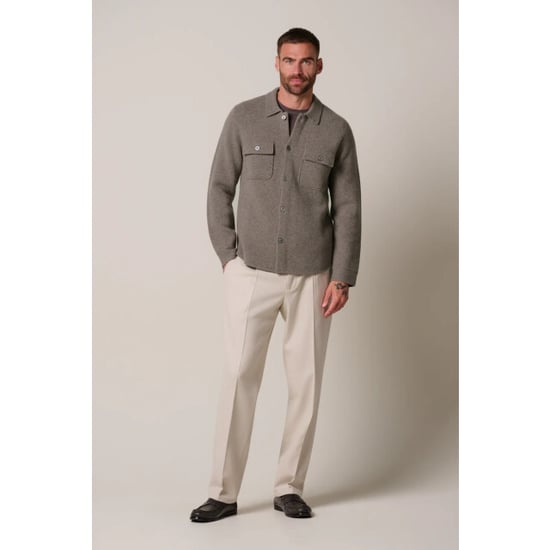 Profuomo Ppxf30006d overshirt full button purple - Image 6