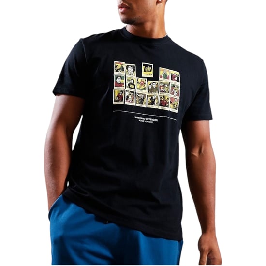 Weekend Offender Mens T Shirts Polaroid Summer Casual Short Sleeve T Shirt White - Image 1