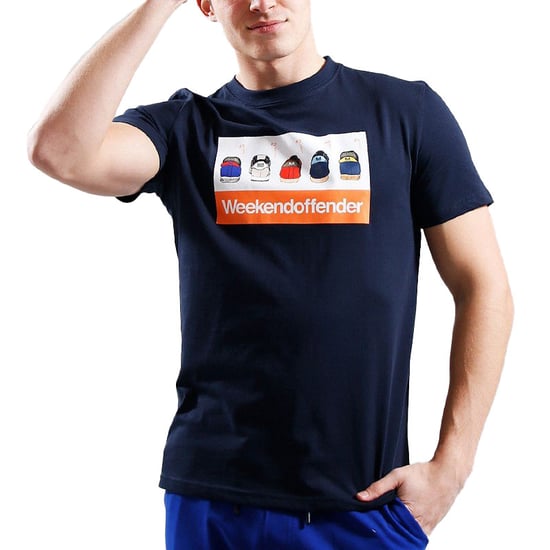 Weekend Offender Mens T Shirts Trainerspotting Crew Neck Short Sleeve Cotton Tee - Image 1