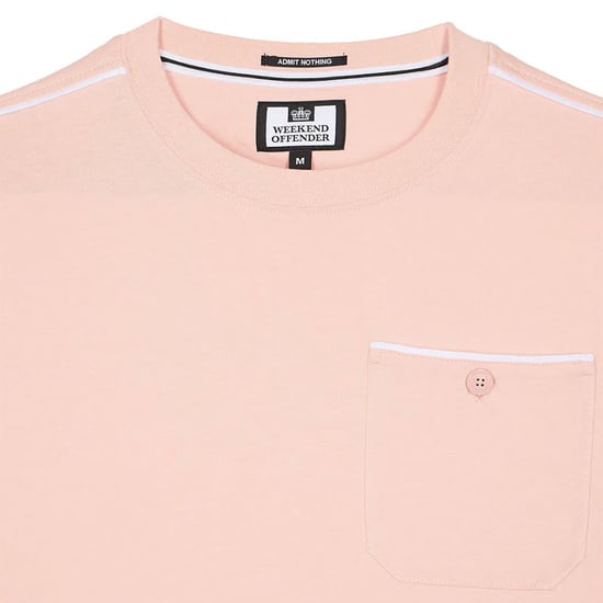 Weekend Offender Mens T Shirts Kea Chest Pocket Short Sleeve Cotton Summer Tee - Image 3